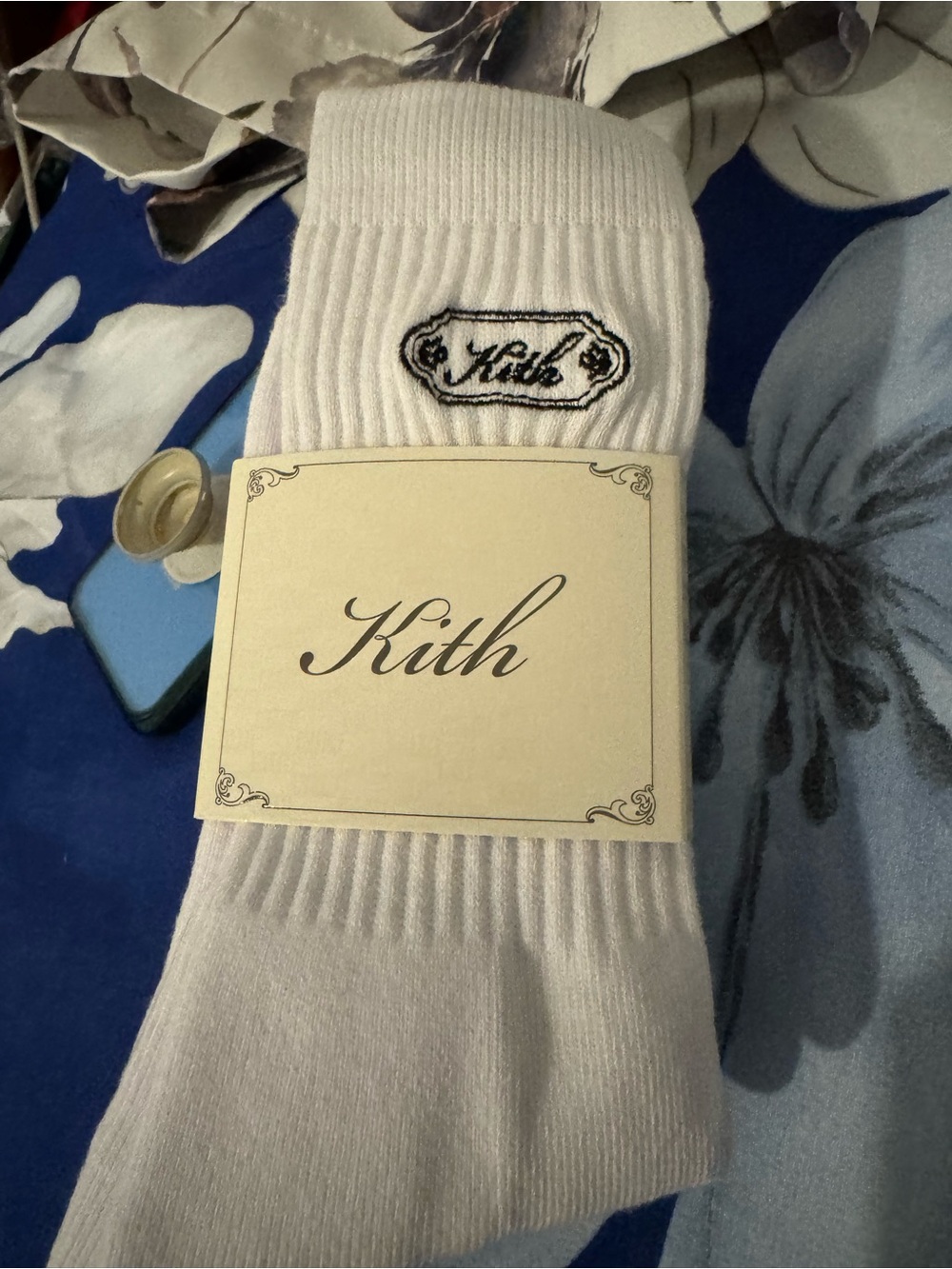 KITH limited edition 3 crew socks ✅